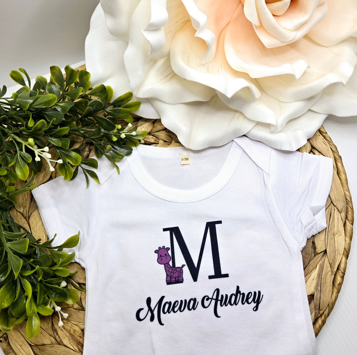 Custom baby onesie